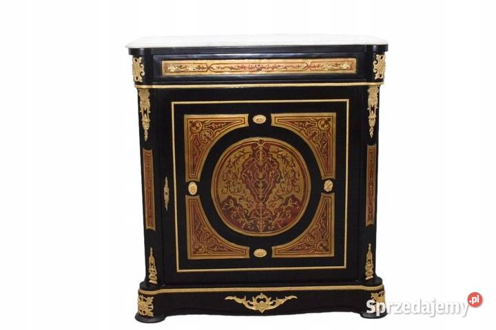Komoda Boulle Kredens Blat Marmur Szafa Drewno Kraków