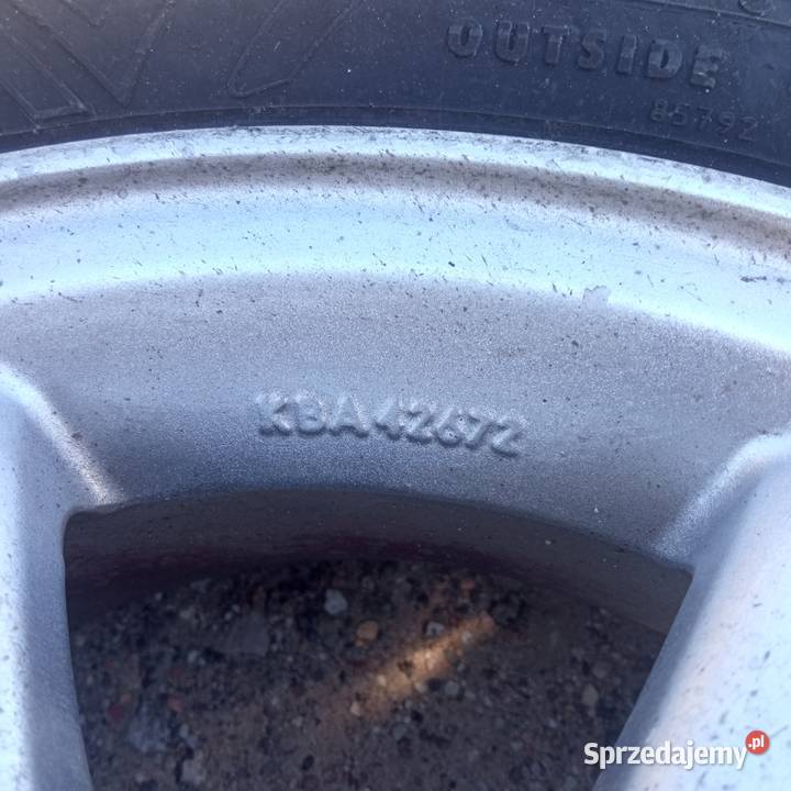 Alufelgi r13 4x1143 Daewoo Matiz aluminiowe Szczecin