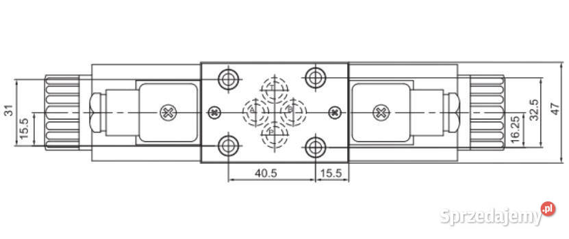 Elektrozawór hydrauliczny CETOP AL 6 01 C 12V Solec Kujawski