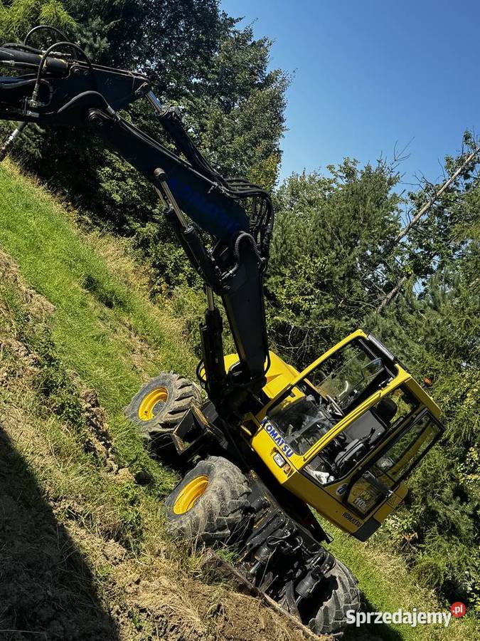 Koparka Komatsu PW110R Koparki Nowy Sącz