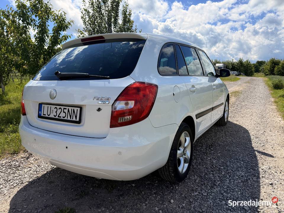 Skoda Fabia 14 TDI Oszczędna Rok produkcji 2009 Lublin