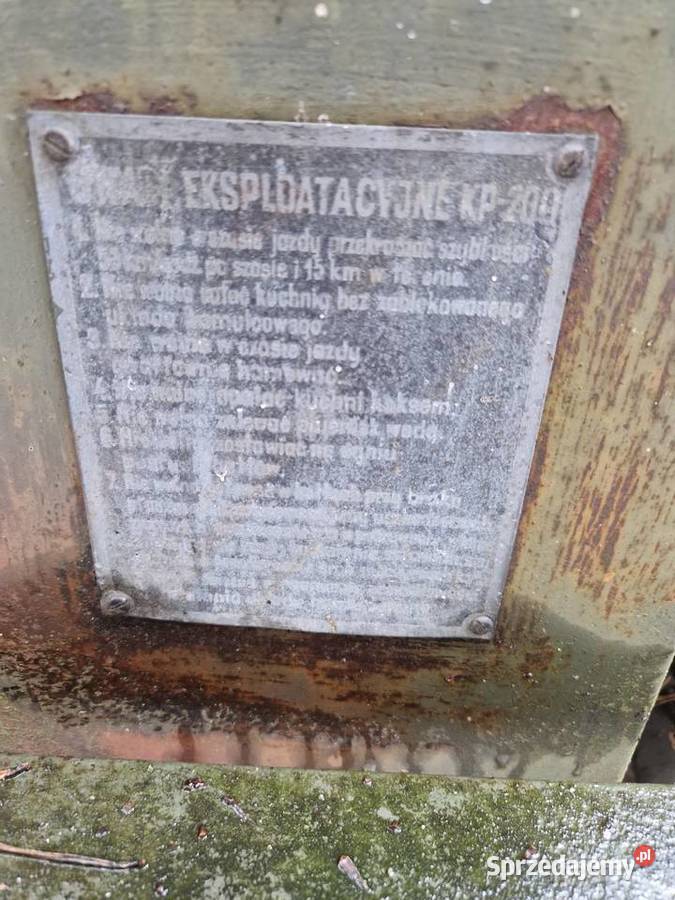 Kuchnia polowa kp200 Zamość