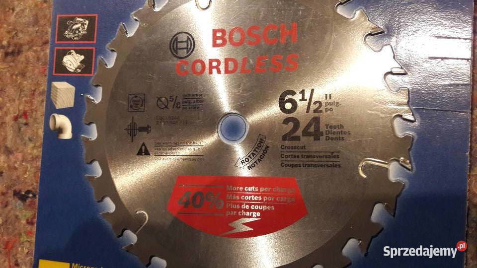 Piły tarczowe NOWE do drewna DeWALT Bosch Wurth Głuchołazy