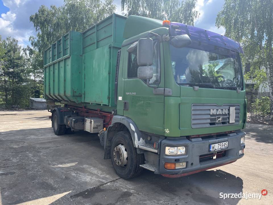 Man TGM 15240 Hakowiec mazowieckie Legionowo