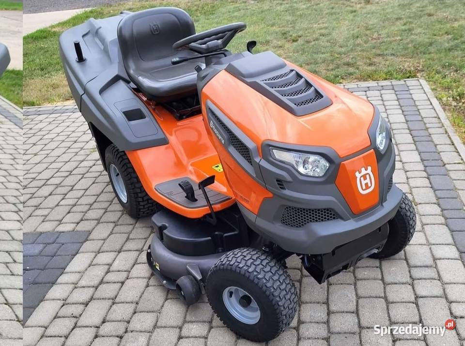 HUSQVARNA TC242T 24 traktorek kosiarka z koszem Dymki