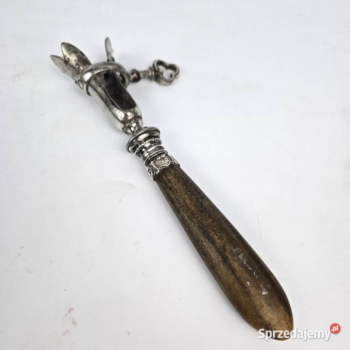 Uchwyt do udźca pieczeni plater i kość Francja Bronisze sprzedam