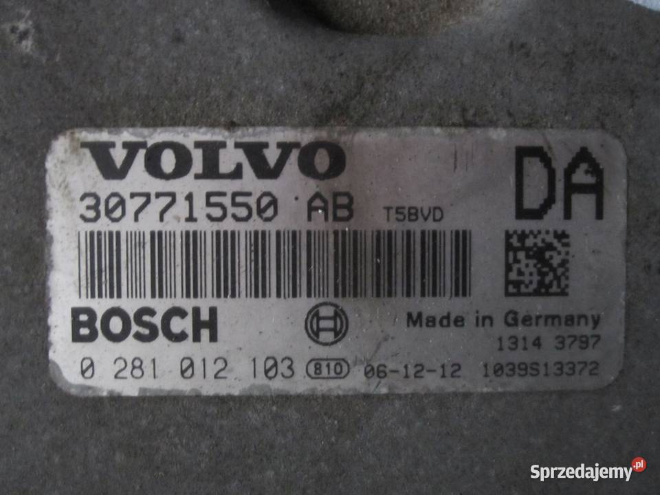 VOLVO XC90 komputer sterownik silnika 0281012103