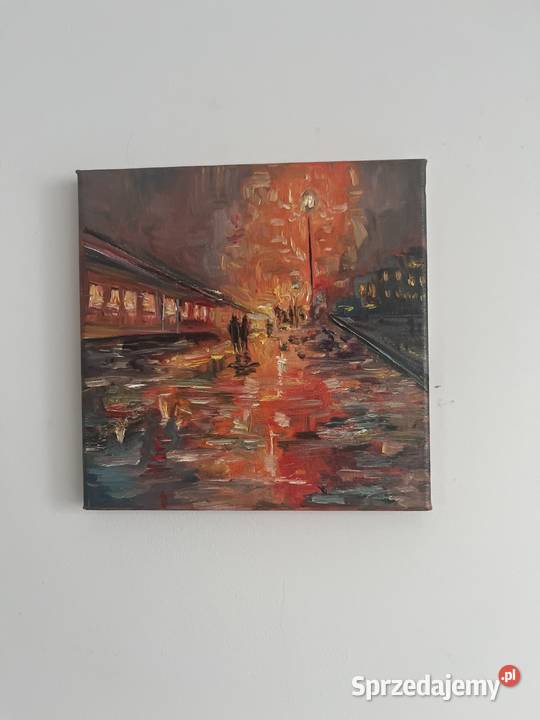 Obraz 2020 Deszczowe Światła Miasta Świebodzin