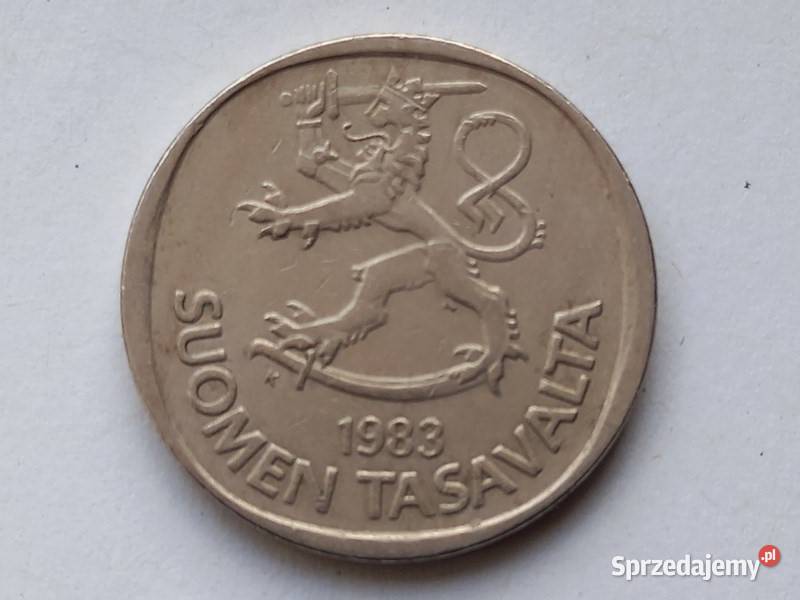 1 Markka Suomen Tasavalta 1983 r Numizmatyka Koszalin