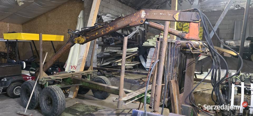 przyczepa leśna hds samozaladowacza Brodnica Dolna sprzedam
