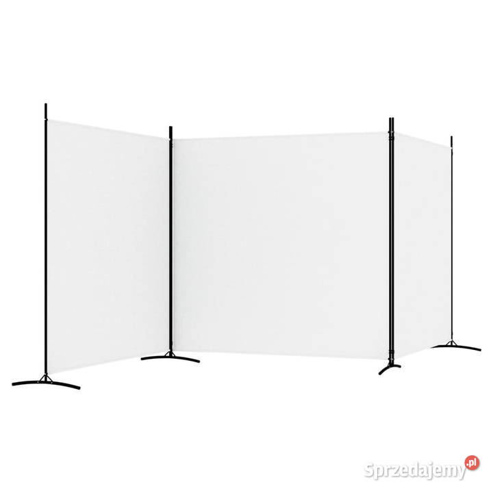 Parawan 3panelowy biały 525x180 tkanina WM350278 mazowieckie Warszawa