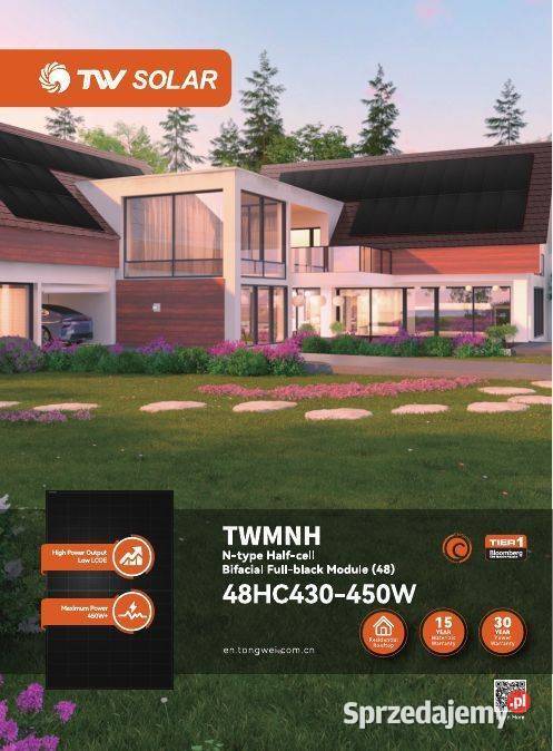 PALETA 36 Moduł fotowoltaiczny TW Solar 445W małopolskie sprzedam
