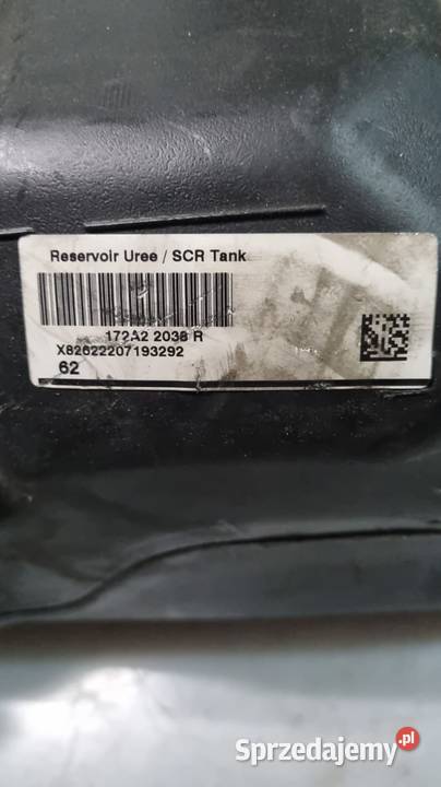 Nowy zbiornik adblue do Master Movano 23 DCI