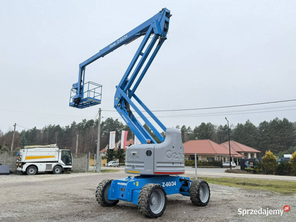 podnośnik koszowy Manitou 200 ATJ Genie Z6034 37800h Widełki sprzedam