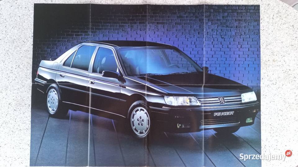 PEUGEOT 605 Prospekt Pozostałe śląskie Bytom