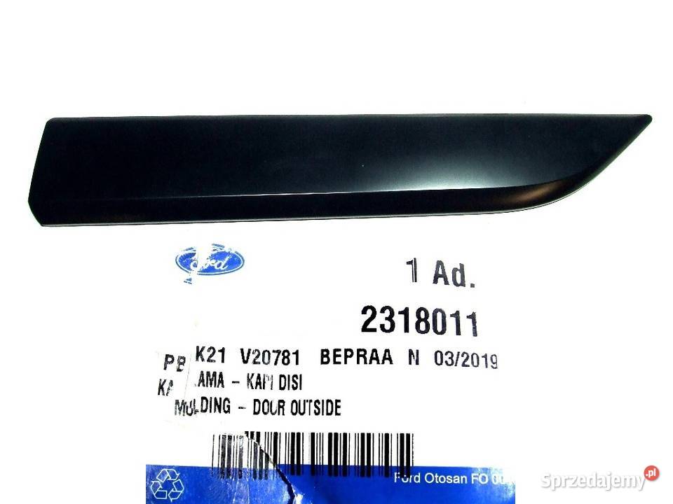 NAKŁADKA LISTWA DRZWI PRZÓD LEWA FORD CUSTOM Karoseria Głogów