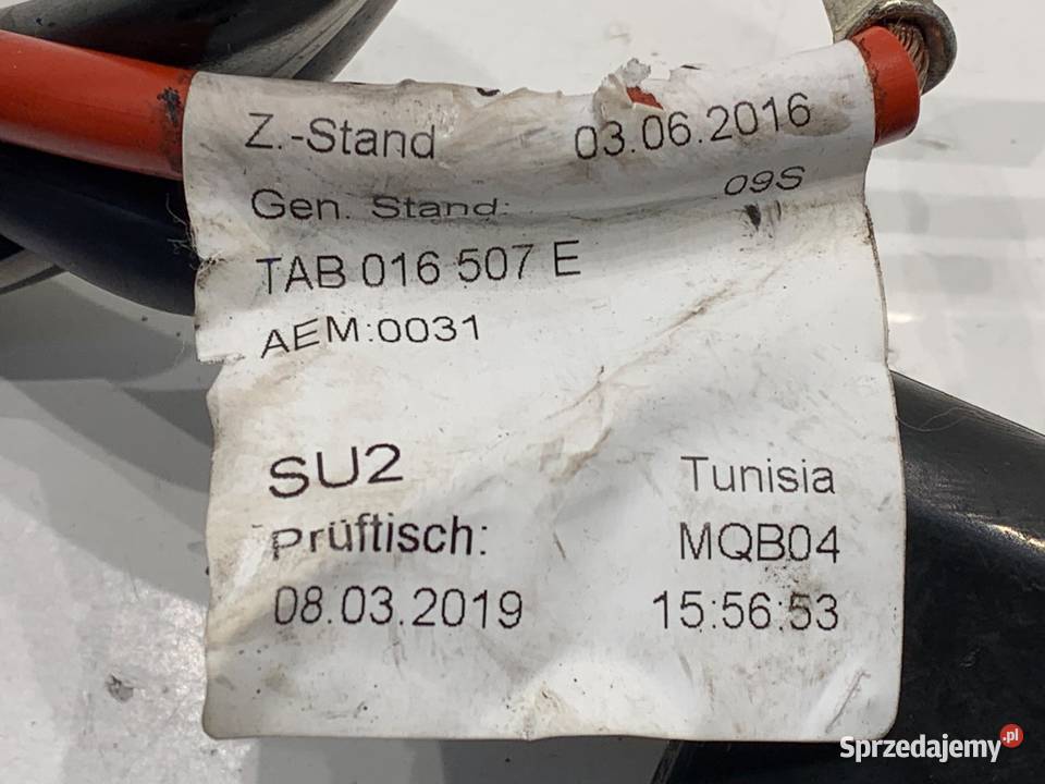 KLEMA PLUS VW TROC TAB016507E 20 150 PRZEWÓD podkarpackie