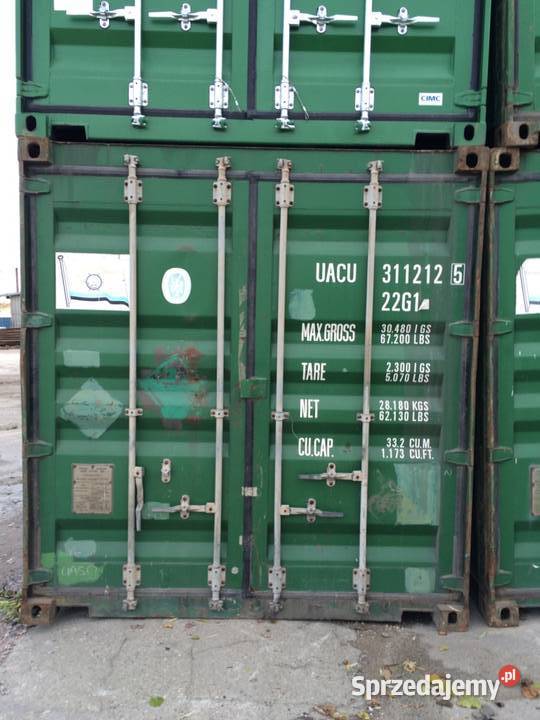 Kontenery morskie 20DV Toruń