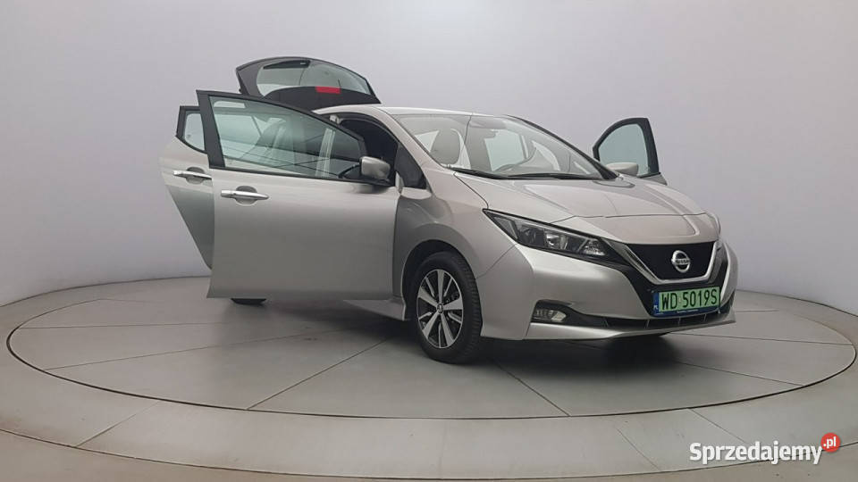 Nissan Leaf 40kWh Acenta Z polskiego salonu elektryczne lusterka Warszawa