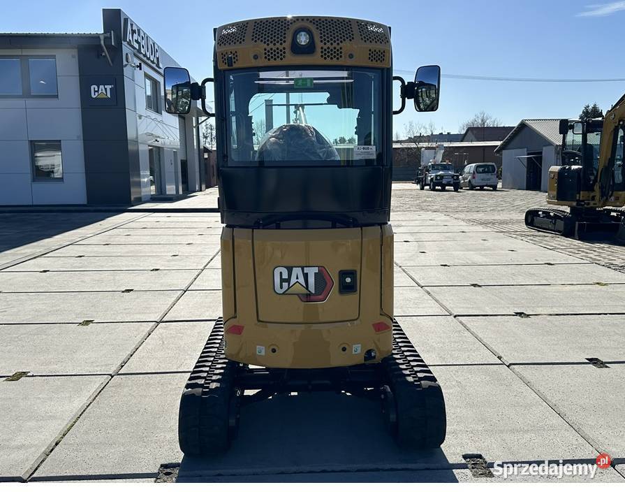 FABRYCZNIE NOWA MINIKOPARKA CATERPILLAR 302 CR Tuliszków