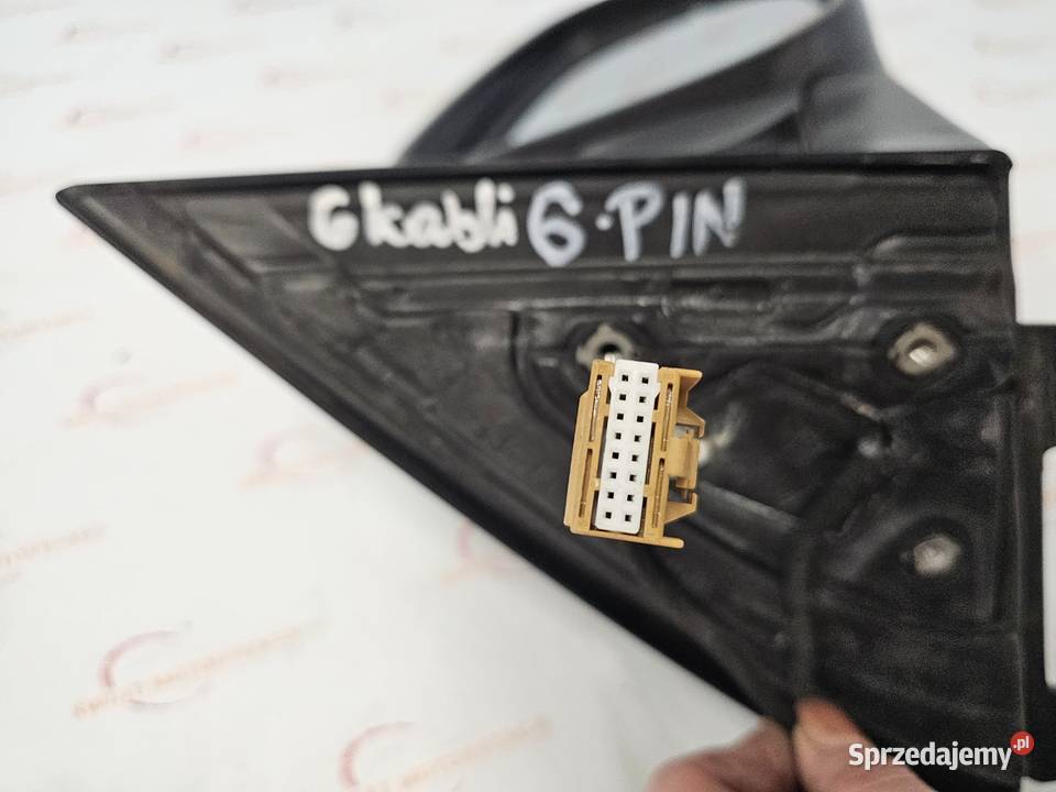 CAYENNE I 7L5 12r lusterko prawe 6pin czarne osobowe Lusterka zewnętrzne Kielce