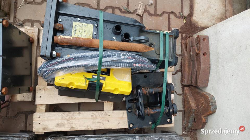 Młot wyburzeniowy Haener HX300 do minikoparki Sochaczew sprzedam