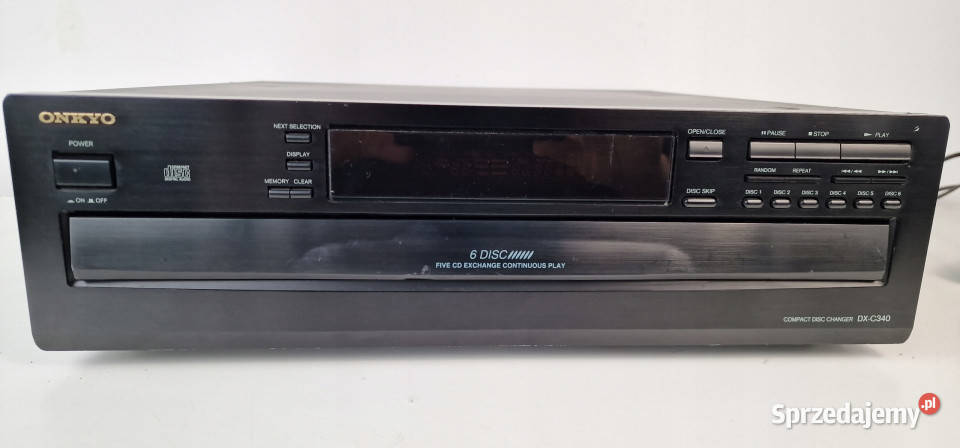 ONKYO DXC340 zmieniarka 6 cd DX C340 CD player Międzychód