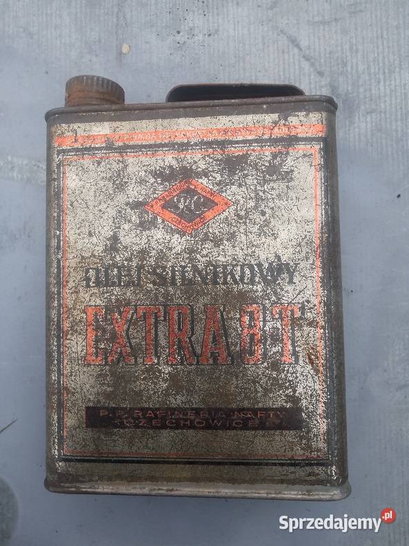 PRL bańka oleju silnikowym Akcesoria samochodowe Milejewo