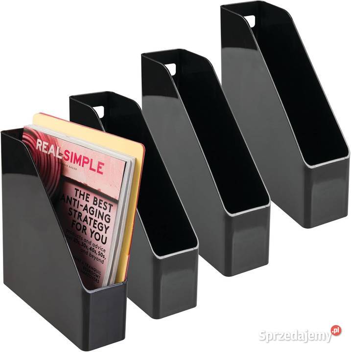 Segregatory Biurowe mDesign 4pak Czarny mazowieckie Myszyniec