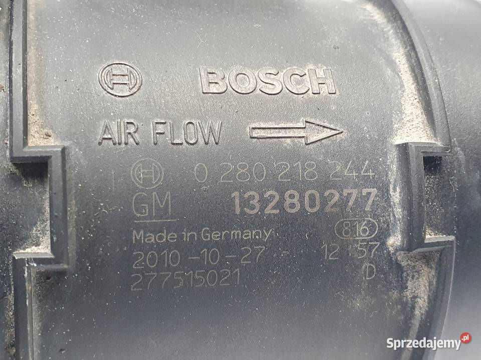 PRZEPŁYWOMIERZ Opel Zafira B 16 Turbo 0280218244 Chełm