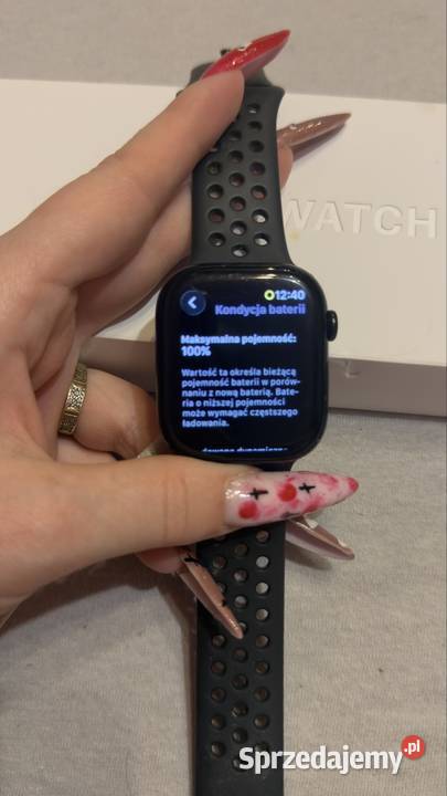 Apple Watch Series 10 GPS 46 mm czarny bateria Wrocław