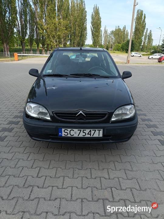 Citroen Saxo 11 benzyna wersja Bic czarnyNa 216146km Saxo łódzkie Łódź