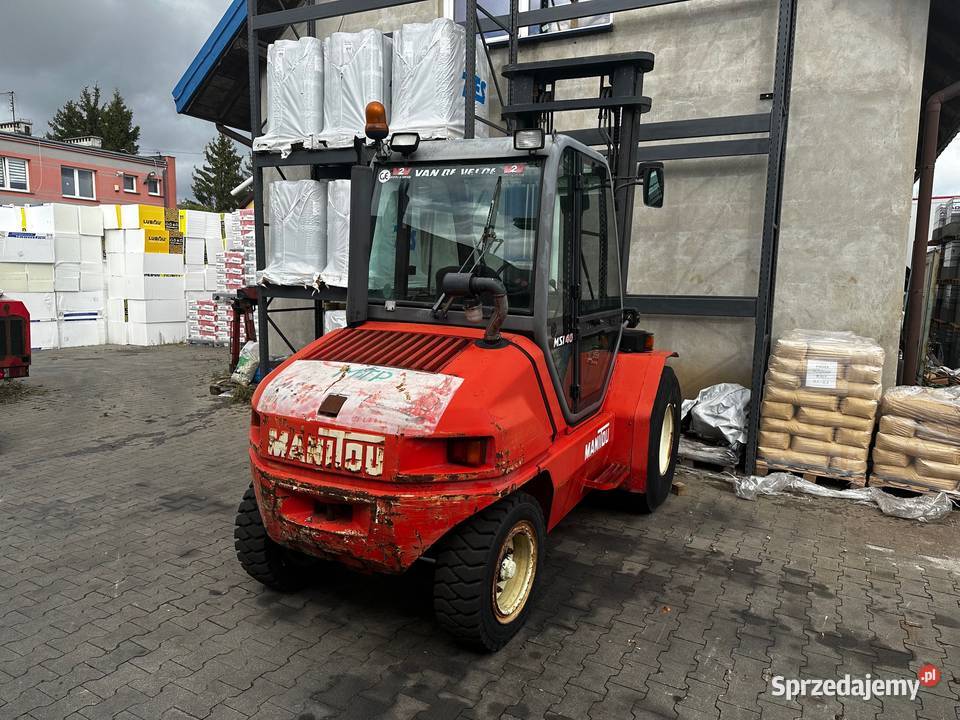 Wózek widłowy terenowy Manitou msi40 diesel Wyszków