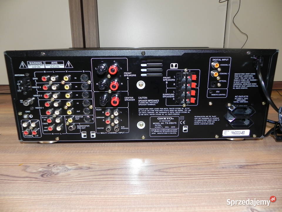 Amplituner Onkyo TXDS575 super stan Dąbrowa Górnicza sprzedam