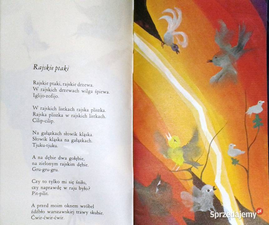 Śpiewam ptakom Tadeusz Kubiak sprzedam