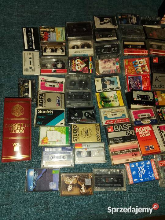 kasety magnetofonowe polskie i zagraniczne dolnośląskie