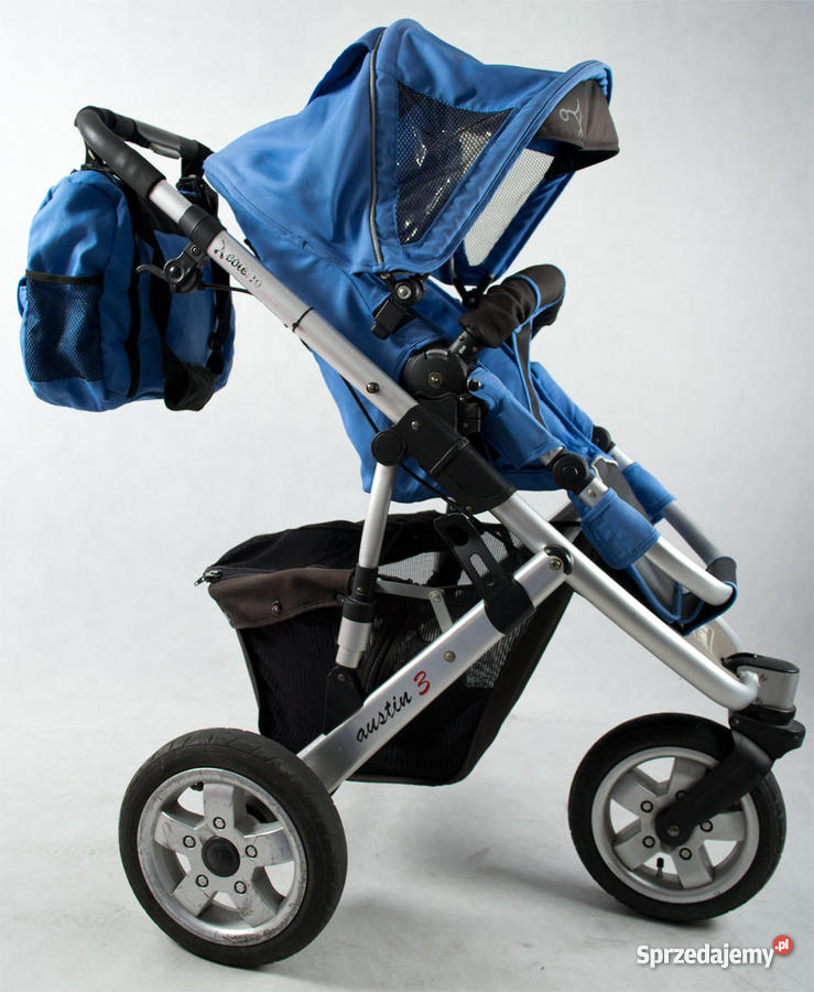 wózek 3w1 trójkołowy Austin Pompowane Wielofunkcyjne śląskie