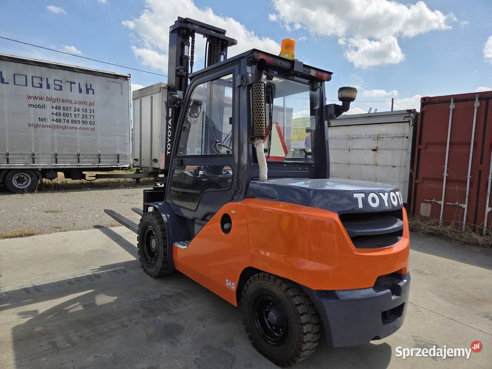 Wózek widłowy Toyota 408FD50N Diesel 2844H Salon diesel sprzedam