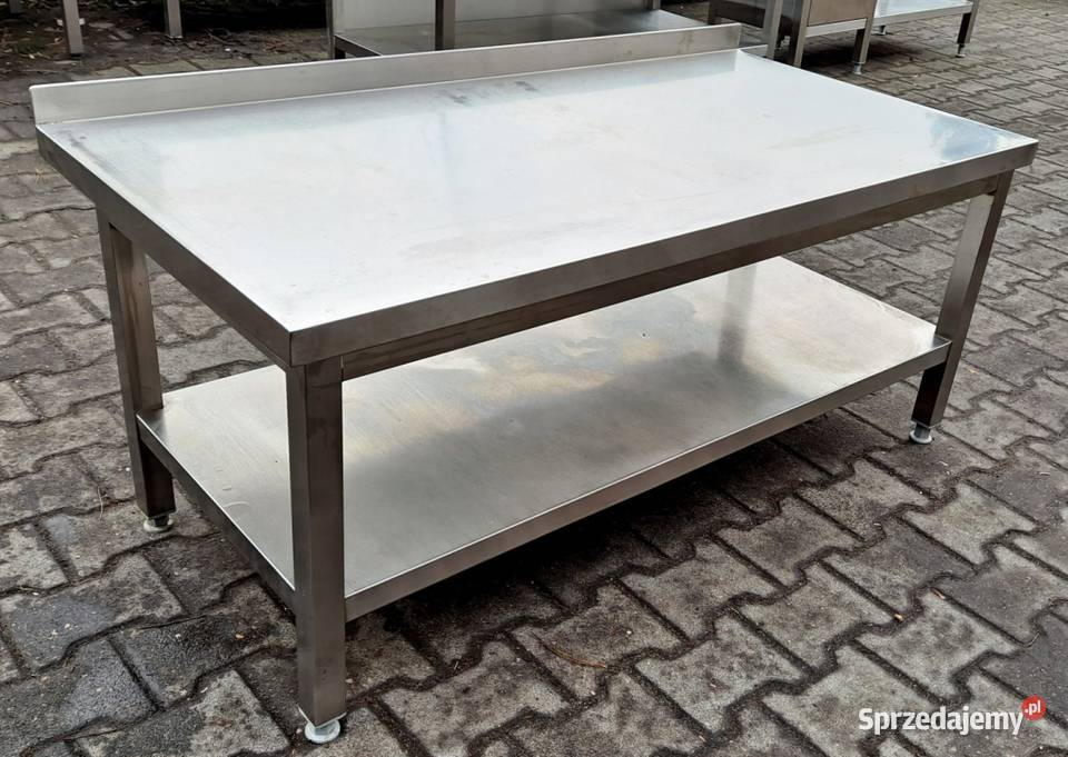 STÓŁ NISKI PODSTAWA Z PÓŁKĄ 1306555 M1366N Nowe Skalmierzyce