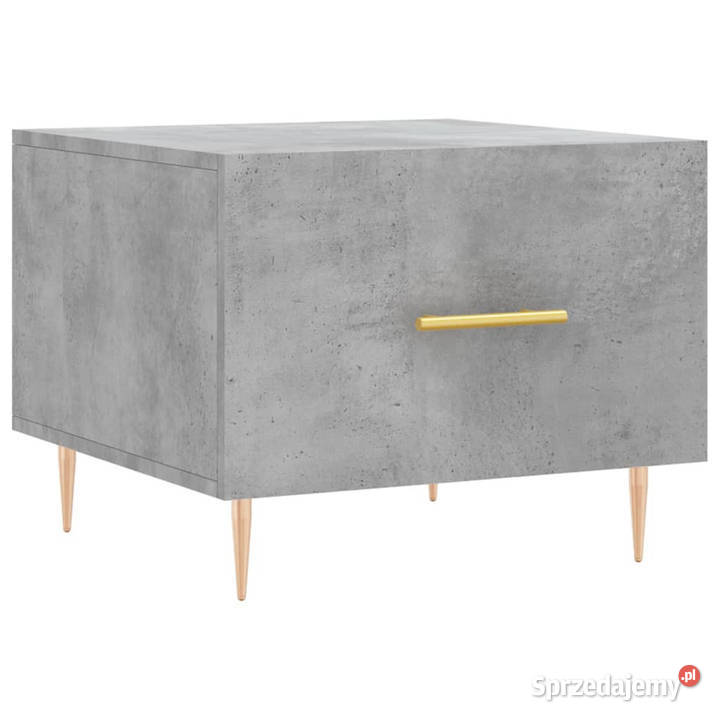Stolik kawowy szarość betonu 50x50x40 WM829372 Stoły Warszawa