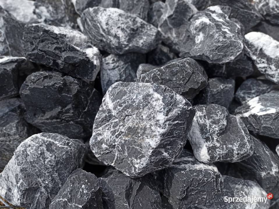 Kamień bryła Nero Venato Skała kamień ozdobny Oświęcim