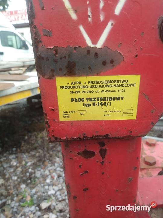 Pług trzyskibowy AKPIL Sandomierz sprzedam