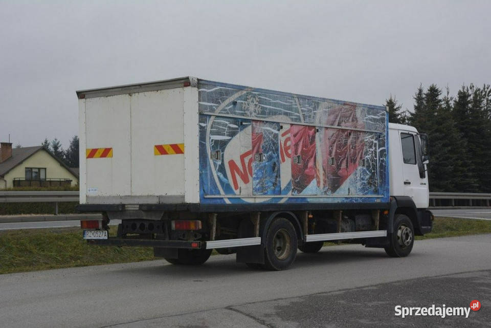 MAN 10185 C MAN 10185 C chłodnia mroźnia sprawny Motoryzacja Sędziszów Małopolski