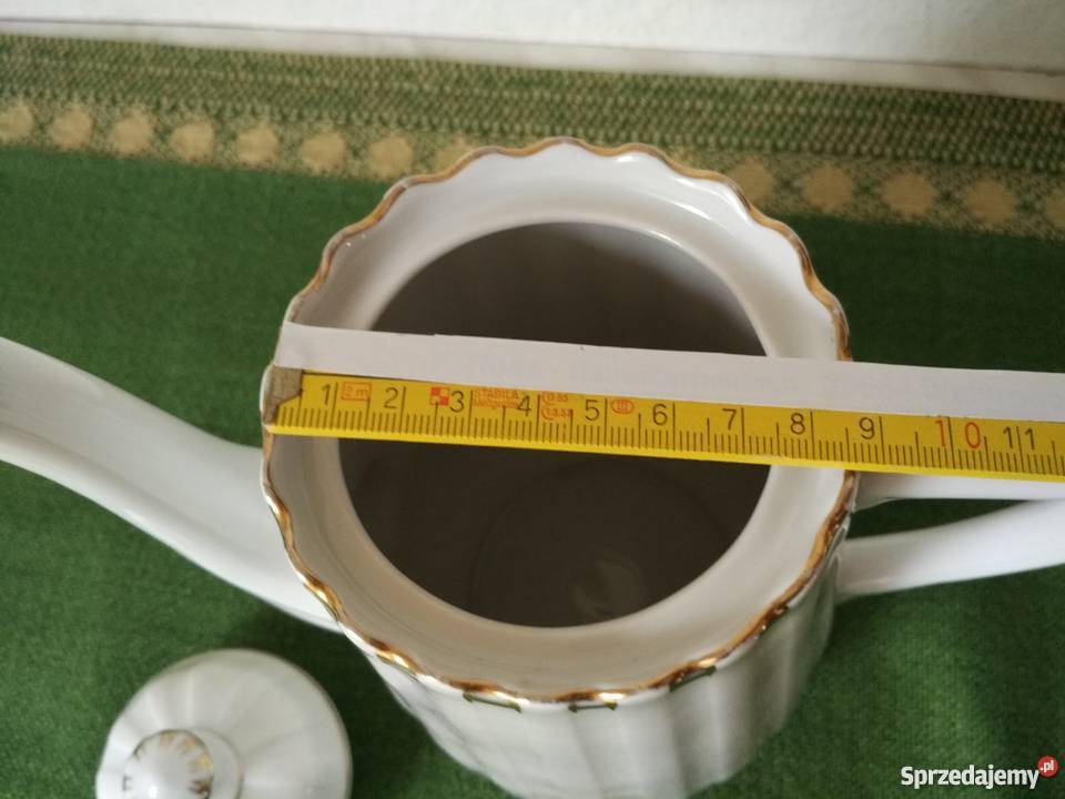 Duży dzbanek Askania Gold porcelana Ropa