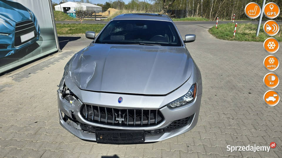 Maserati Ghibli Ładny Pali Jeżdzi Chłodnice całe Karczew
