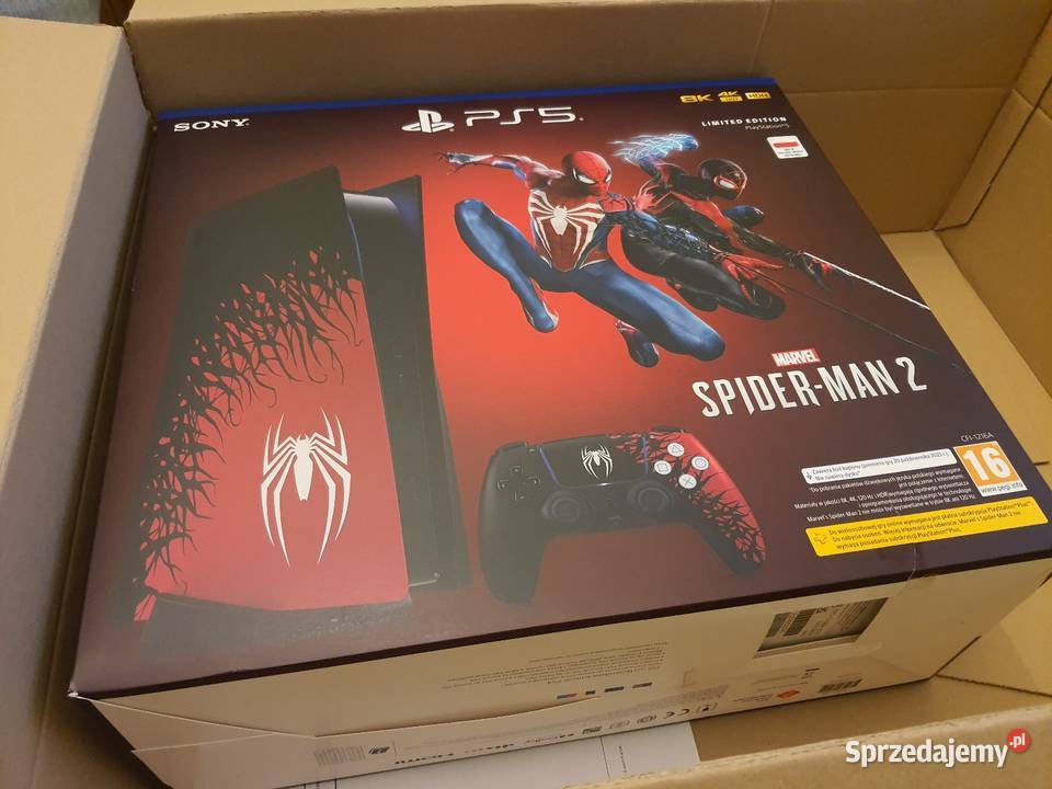Konsola 5 limited edition spidermanNowa Katowice