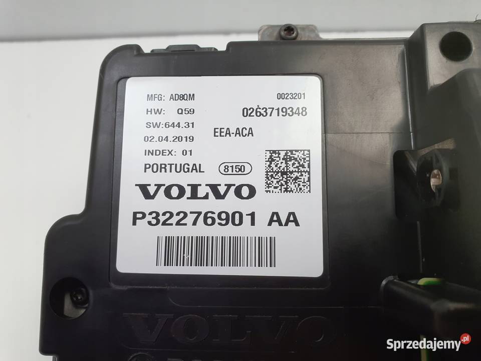 Volvo V60 II S60 III LICZNIK ZEGARY Ekran Europa Liczniki i zegary