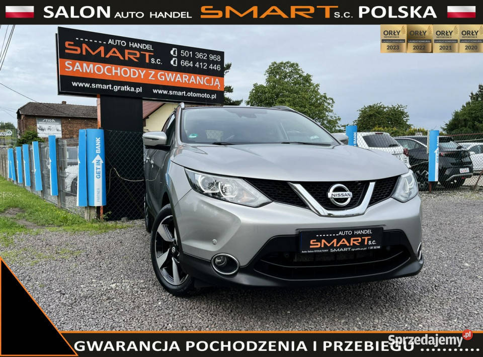 Nissan Qashqai Panorama Kamera Navi Serwisowany garażowany Rydułtowy