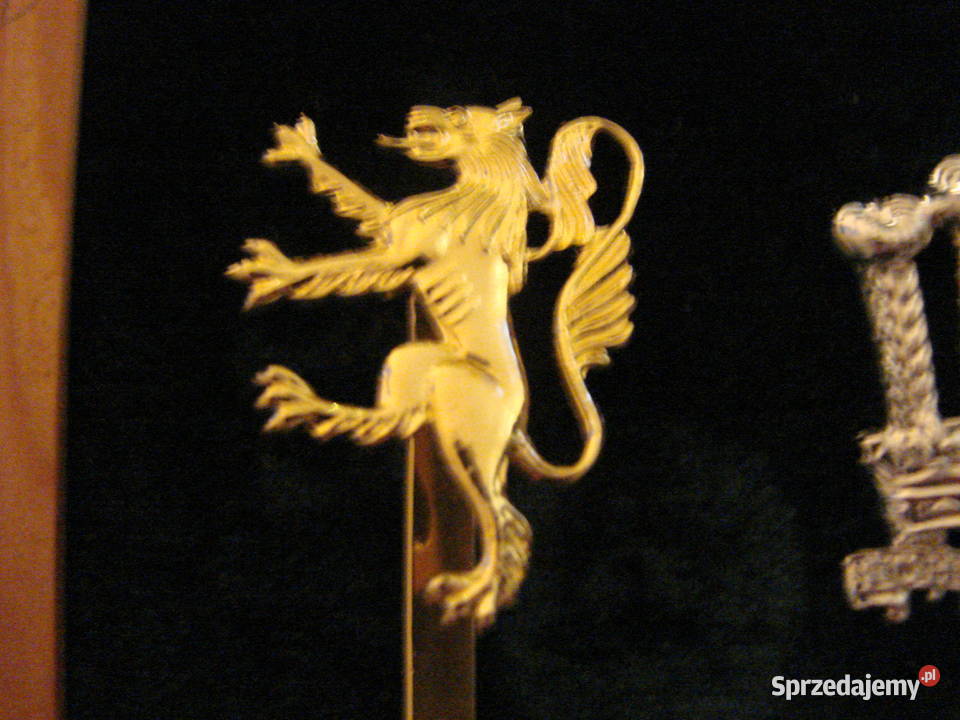 brytyjska odznaka na czapkę Gaunt Pruszcz Gdański