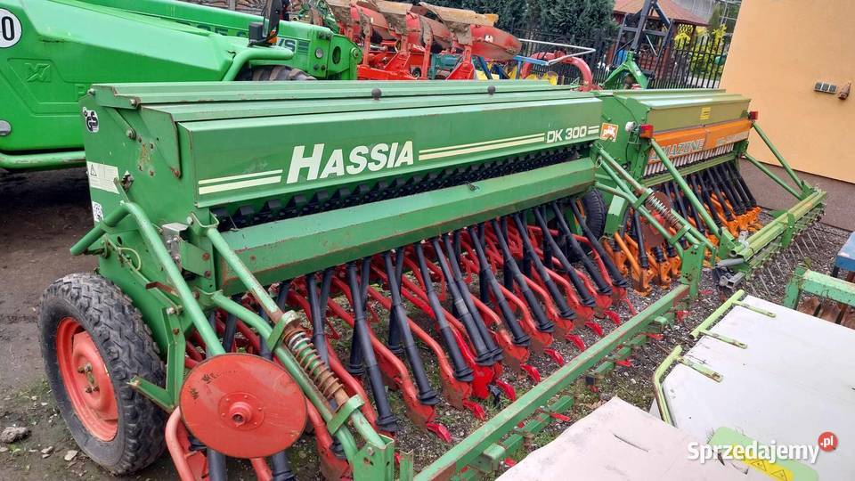 Siewnik AMAZONE D8 SUPER 3m ścieżki drobny Przymiłowice